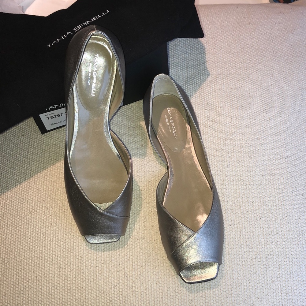 Tania Spinelli Open Toe Flat
